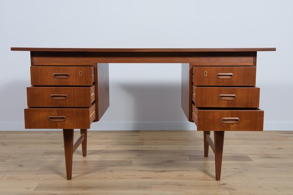 Mid-Century Danish Teak Desk, 1960s-NIT-1448791