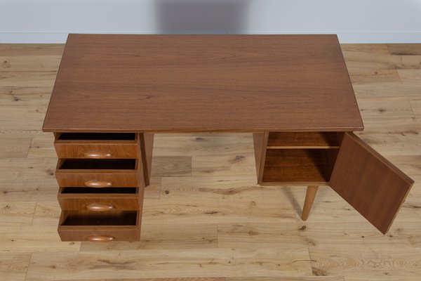 Mid-Century Danish Teak Desk, 1960s-NIT-1437443