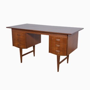 Mid-Century Danish Teak Desk, 1960s-NIT-1448791