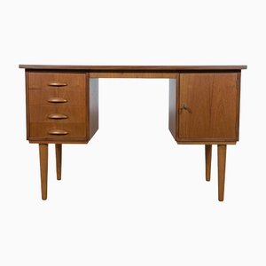 Mid-Century Danish Teak Desk, 1960s-NIT-1437443