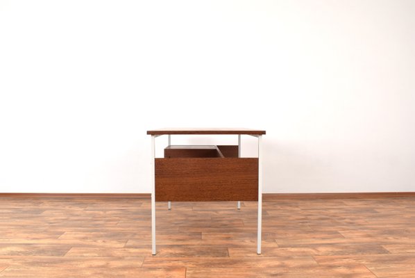 Mid-Century Danish Teak Desk, 1970s-LOT-2032066