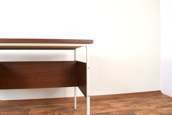 Mid-Century Danish Teak Desk, 1970s-LOT-2032066