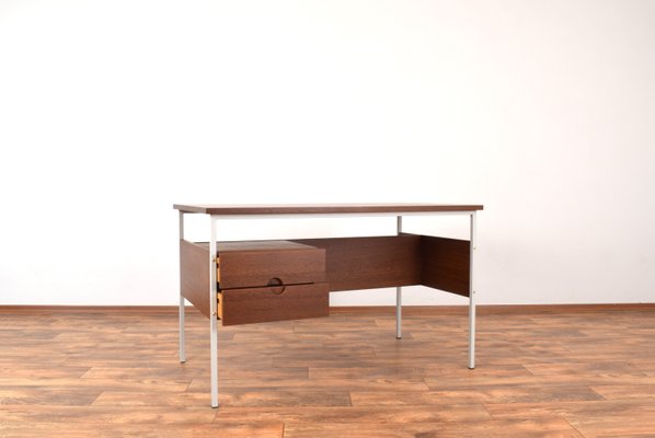 Mid-Century Danish Teak Desk, 1970s-LOT-2032066