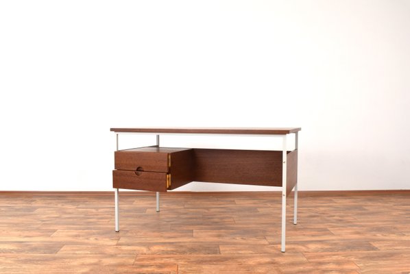 Mid-Century Danish Teak Desk, 1970s-LOT-2032066