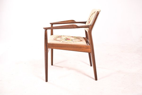 Mid-Century Danish Teak Desk Chair, 1960s-XWB-1028341