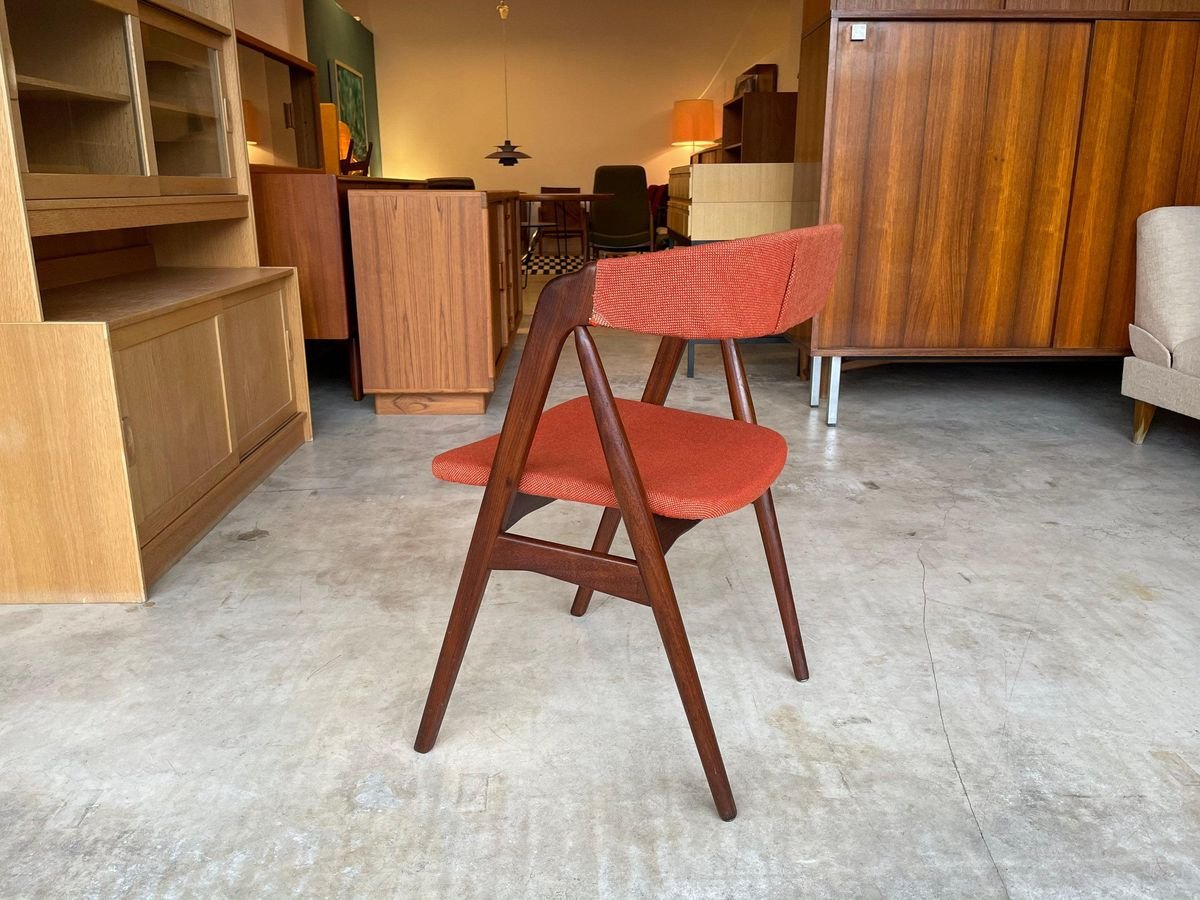 Mid-Century Danish Teak Desk Chair by Th. Harlev, 1960s