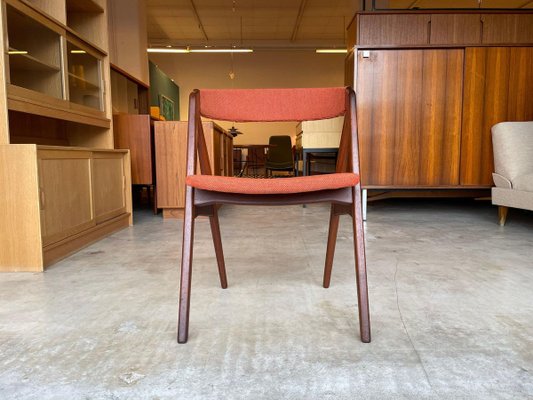 Mid-Century Danish Teak Desk Chair by Th. Harlev, 1960s-WSA-844523