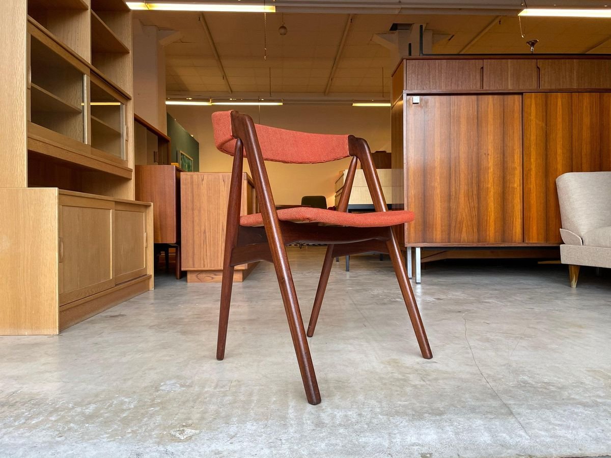 Mid-Century Danish Teak Desk Chair by Th. Harlev, 1960s