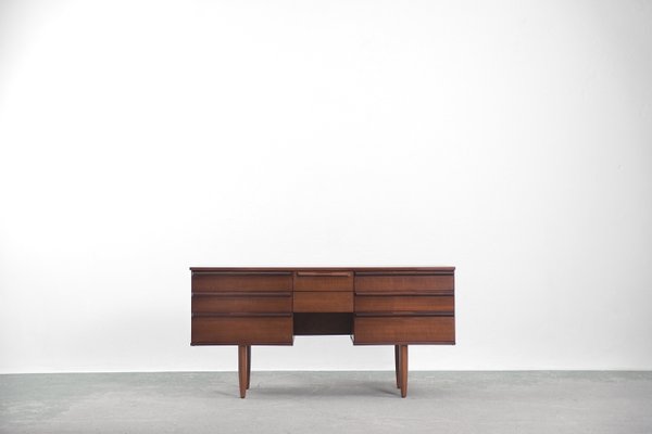 Mid-Century Danish Teak Desk from Avalon, 1960s-ZAA-770227