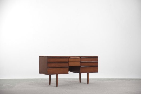 Mid-Century Danish Teak Desk from Avalon, 1960s-ZAA-770227