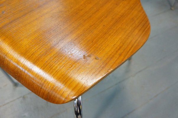 Mid-Century Danish Teak Dining Chairs, 1950s, Set of 4-QFD-883019