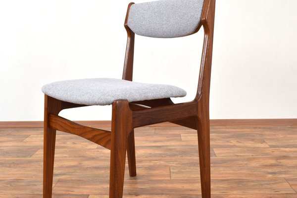 Mid-Century Danish Teak Dining Chairs by Erik Buch, 1960s, Set of 4-LOT-2032091