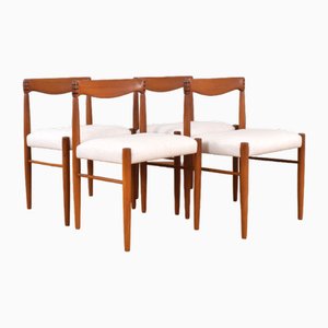 Mid-Century Danish Teak Dining Chairs by H.W. Klein for Bramin, 1960s, Set of 4-LOT-1998005