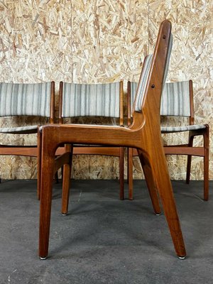 Mid-Century Danish Teak Dining Chairs by Henning Kjærnulf, 1960s, Set of 4-EJL-1279433