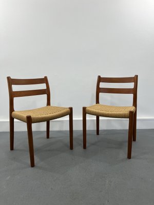 Mid-Century Danish Teak Dining Chairs by Niels O. Møller for J. L. Moller, Set of 2-JWH-1790888