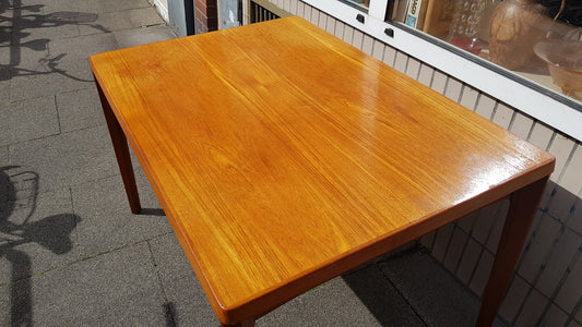 Mid-Century Danish Teak Dining Table by Henning Kjærnulf for Vejle Mobelfabrik