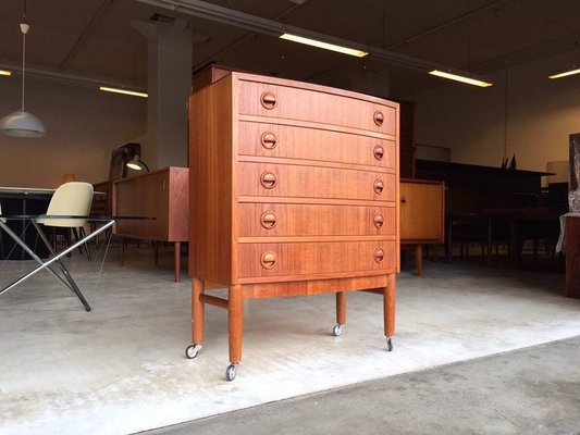 Mid-Century Danish Teak Dresser, 1960s-WSA-831209