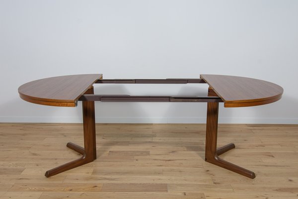 Mid-Century Danish Teak Extendable Dining Table, 1960s-NIT-1795643