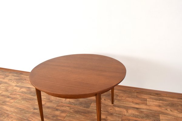 Mid-Century Danish Teak Extendable Dining Table, 1960s-LOT-2032075