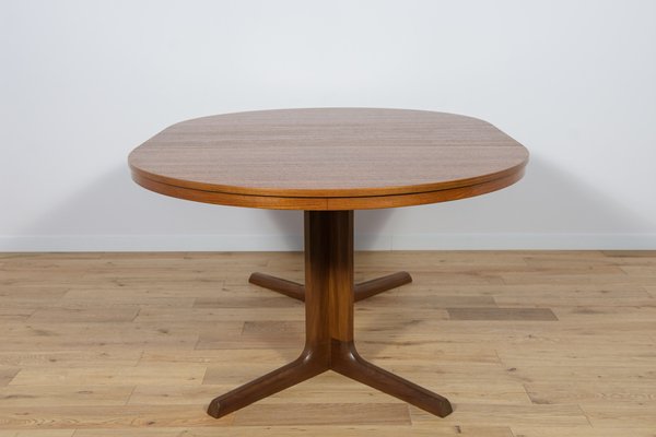 Mid-Century Danish Teak Extendable Dining Table, 1960s-NIT-1795643