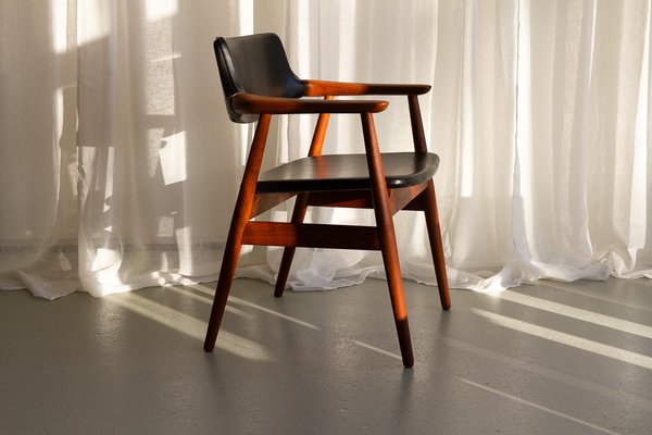 Mid-Century Danish Teak GM11 Armchair by Svend Aage Eriksen for Glostrup, 1960s-WIX-1796327