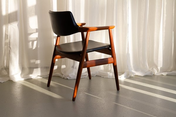 Mid-Century Danish Teak GM11 Armchair by Svend Aage Eriksen for Glostrup, 1960s-WIX-1796327