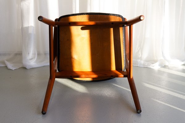 Mid-Century Danish Teak GM11 Armchair by Svend Aage Eriksen for Glostrup, 1960s-WIX-1796327