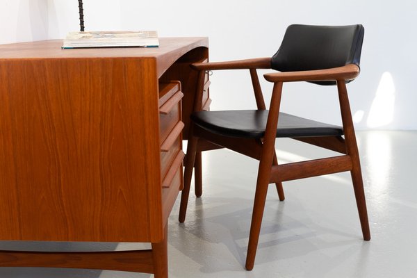 Mid-Century Danish Teak GM11 Armchair by Svend Aage Eriksen for Glostrup, 1960s-WIX-1796327