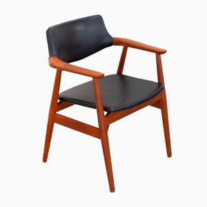 Mid-Century Danish Teak GM11 Armchair by Svend Aage Eriksen for Glostrup, 1960s-WIX-1796327