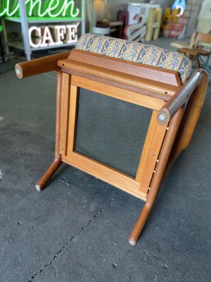 Mid-Century Danish Teak High Back Lounge Chair attributed to Gustav Thams, 1961-JO-1700197