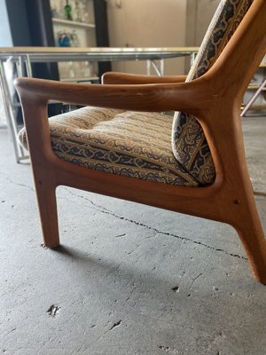 Mid-Century Danish Teak High Back Lounge Chair attributed to Gustav Thams, 1961-JO-1700197