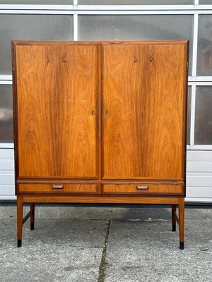 Mid-Century Danish Teak High Sideboard with 2 Drawers attributed to Niels Otto Møller, 1960s-GON-2034008