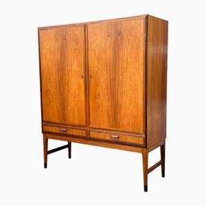 Mid-Century Danish Teak High Sideboard with 2 Drawers attributed to Niels Otto Møller, 1960s-GON-2034008