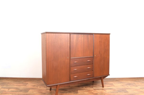 Mid-Century Danish Teak Highboard, 1960s-LOT-2023791