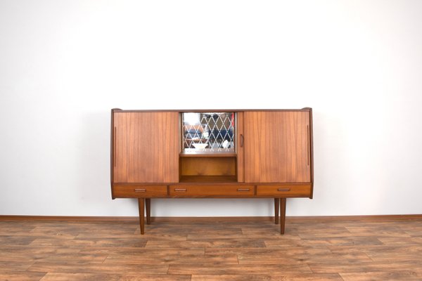 Mid-Century Danish Teak Highboard, 1960s-LOT-2023789