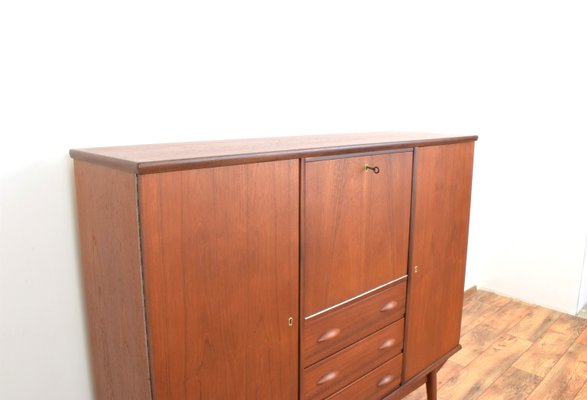 Mid-Century Danish Teak Highboard, 1960s-LOT-2023791