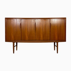 Mid-Century Danish Teak Highboard by Axel Christensen for Aco Møbler, 1960s-XCQ-2042134