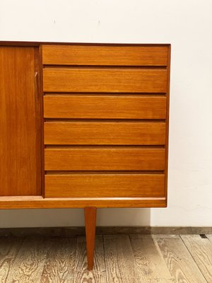 Mid-Century Danish Teak Highboard by Henry Rosengren Hansen for Brand Møbelindustri, 1960s-DOY-1355160