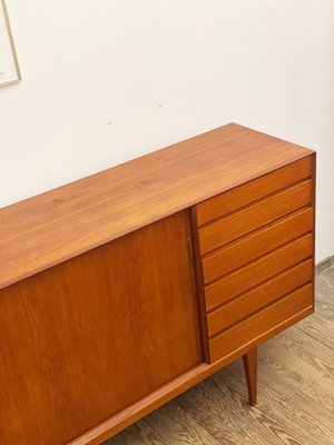 Mid-Century Danish Teak Highboard by Henry Rosengren Hansen for Brand Møbelindustri, 1960s-DOY-1355160