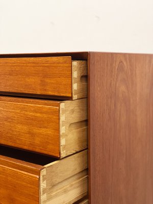 Mid-Century Danish Teak Highboard by Henry Rosengren Hansen for Brand Møbelindustri, 1960s-DOY-1355160