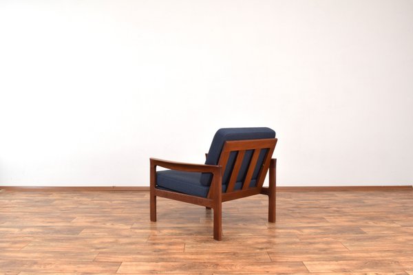 Mid-Century Danish Teak Lounge Chairs by Arne Vodder for Komfort, 1960s, Set of 2-LOT-2023786