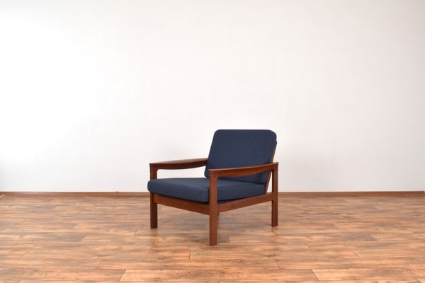 Mid-Century Danish Teak Lounge Chairs by Arne Vodder for Komfort, 1960s, Set of 2-LOT-2023786