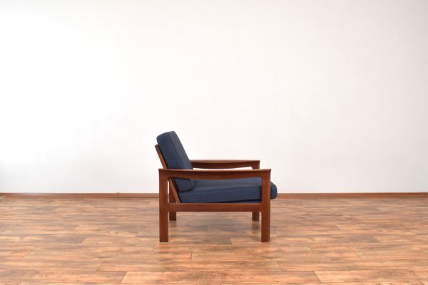 Mid-Century Danish Teak Lounge Chairs by Arne Vodder for Komfort, 1960s, Set of 2-LOT-2023786