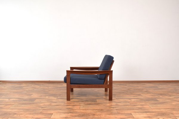 Mid-Century Danish Teak Lounge Chairs by Arne Vodder for Komfort, 1960s, Set of 2-LOT-2023786