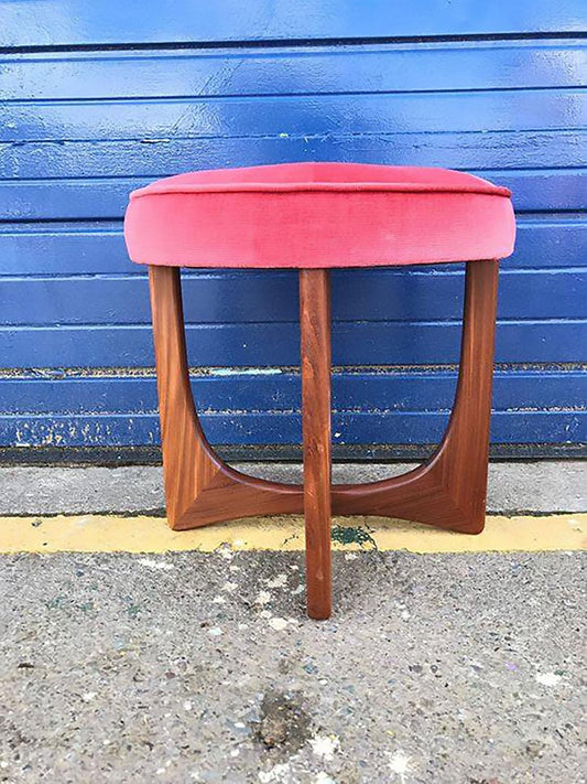 Mid-Century Danish Teak Ottoman by Kofod Larsen for G Plan, 1960s