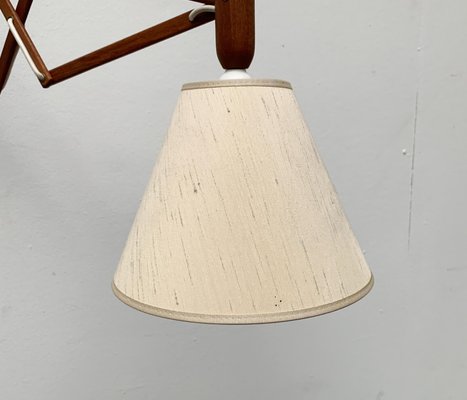 Mid-Century Danish Teak Scissor Wall Lamp from Le Klint-UAH-1015714