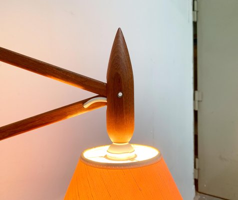 Mid-Century Danish Teak Scissor Wall Lamp from Le Klint-UAH-1015714