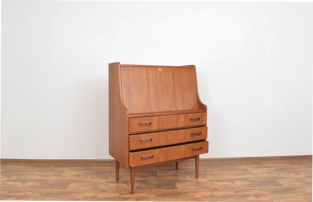 Mid-Century Danish Teak Secretary by Gunnar Nielsen for Tibergaard, 1960s-LOT-2038179