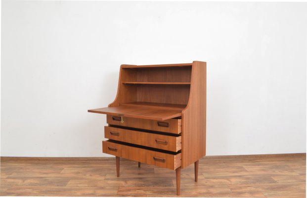 Mid-Century Danish Teak Secretary by Gunnar Nielsen for Tibergaard, 1960s-LOT-2038179