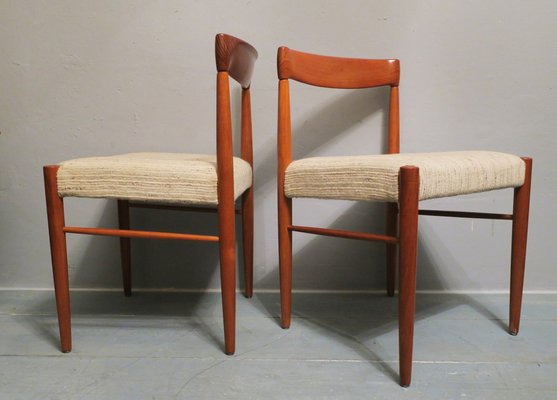 Mid-Century Danish Teak Side Chairs by H.W. Klein, 1960s, Set of 2-ED-1806852